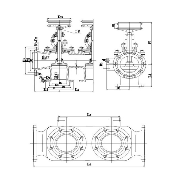 GBT1854-93 cast iron single arrangement suction stop box valves1.jpg